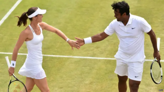 मार्टिना हिंगिस और लिएंडर पेस