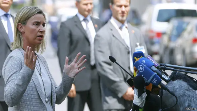 فيدريكا موغيريني قالت "نحن مرنون في تفسير الموعد النهائي".