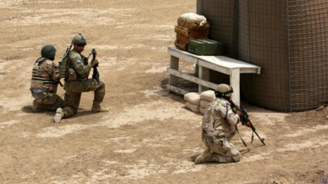 Американские инструкторы в Ираке