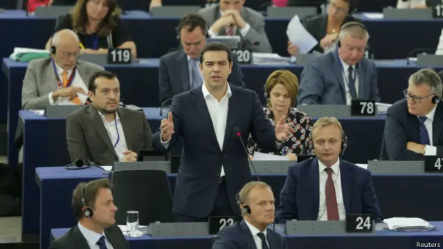 تسیپراس کا کہنا تھا کہ تجاویز پر کام کیا گیا ہے لیکن وہ انھوں نے ان کی تفصیلات فراہم نہیں کیں