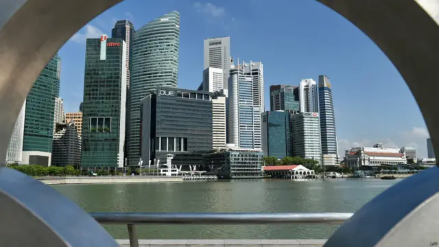 新加坡滨海湾商业区（14/4/2015）