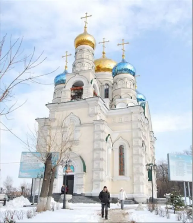 位于珀克罗夫斯基公园的珀克罗夫斯基大教堂