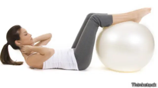 Mujer haciendo ejercicio