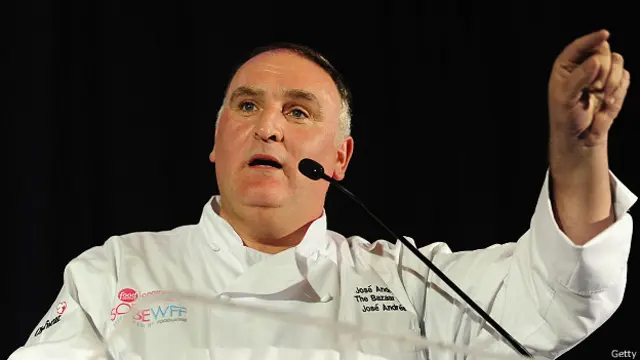 Andrés tenía previsto inaugurar uno de sus restaurantes en un hotel de Trump en Washington DC.