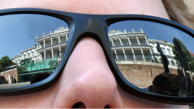 palacio de coburgo en viena, austria