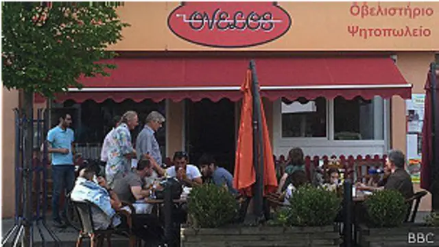 Restaurante griego en Alemania