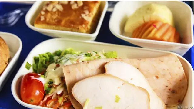 Еда в самолете