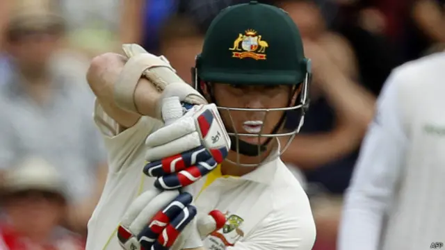 آسٹریلوی اوپنر کرس روجرز پانچ رنز کی کمی سے پانچویں ٹیسٹ سنچری مکمل نہ کر سکے