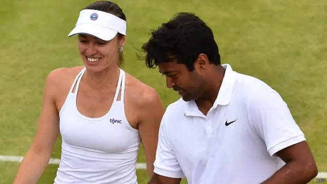 मार्टिना हिंगिस, लिएंडर पेस