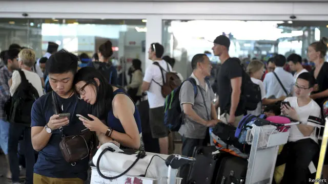 Penumpang di Ngurah Rai