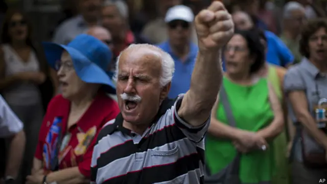 grecia, protesta
