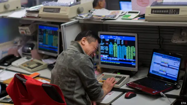 शेयर बाज़ार, चीन