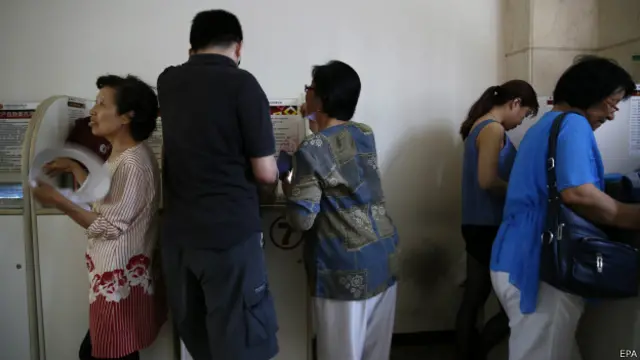 शेयर बाज़ार, चीन