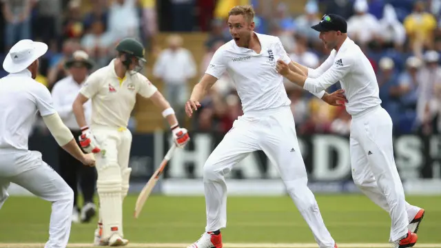 سٹوارٹ براڈ نے دوسری اننگز میں عمدہ بولنگ کی ہے