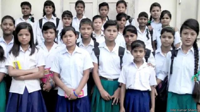 स्नेहालय में रहने वाले छात्र