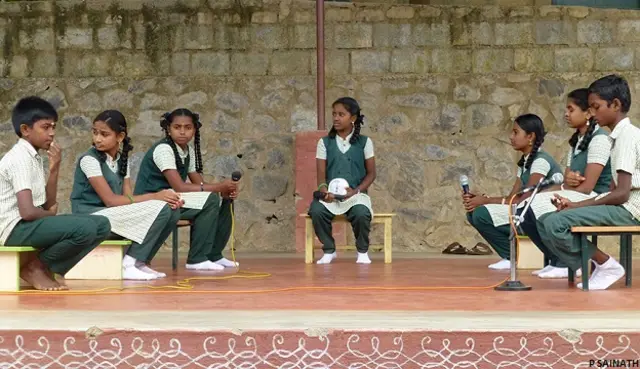 विद्या वनम् के बच्चे