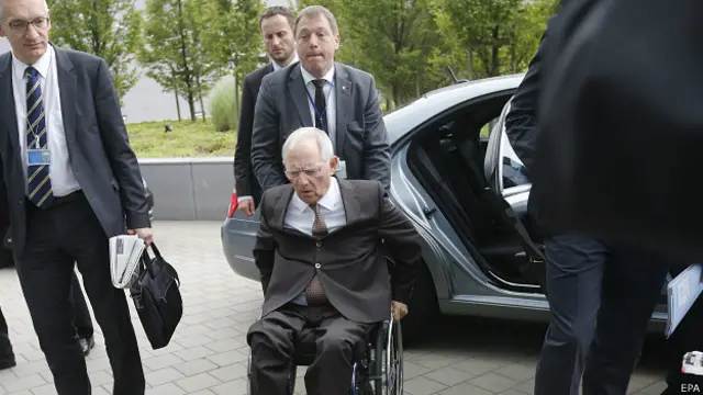 Министр финансов Германии Вольфганг Шойбле