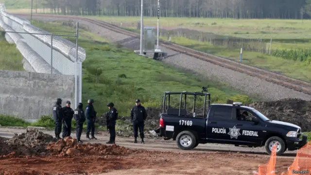 Vigilancia en la prisión del Altiplano, México