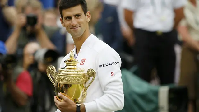 Djokovic thắng 48 trận và chỉ thua có ba trận trong năm 2015.