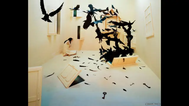 "Черные птицы", Ли Янг Ли.