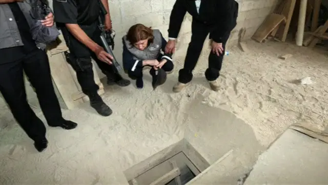 Guzman thoát ra ngoài bằng đường hầm dài 1.7 km