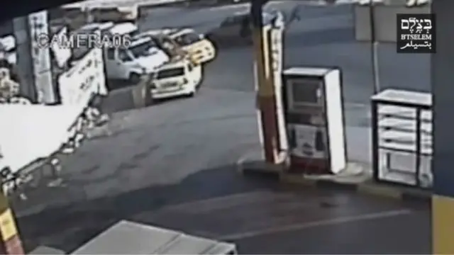 منظمة بيت سيلم نشرت فيديو قالت إنه يظهر محمد الكسبة وهو يجري فارا.