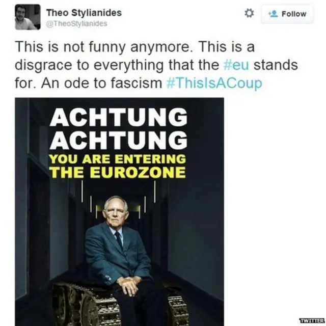 El ministro de FInanzas alemán, Wolfgang Schäuble, está en el centro de la diana de las redes sociales.