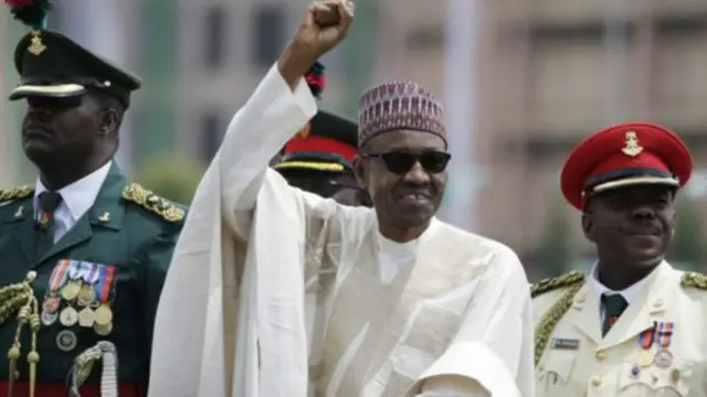 Le président nigerian Muhammadu Buhari