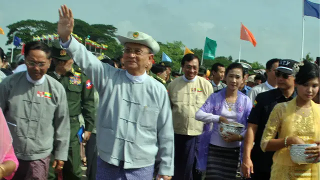 Presiden Thein Sein belum mengatakan akan keluar dari politik