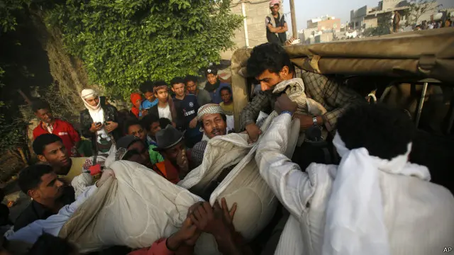 ليست هذه المرة الأولى التي تستهدف فيها أحياء مدنية في صنعاء.