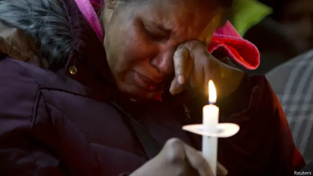 Эрик Гарнер был отцом шестерых детей (на фото жена Гарнера)
