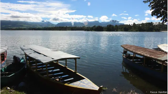 6. Liburan tidak harus mahal. Rasya Hanifah berjalan-jalan di Pangalengan, Bandung Selatan untuk menikmati pemandangannya. 