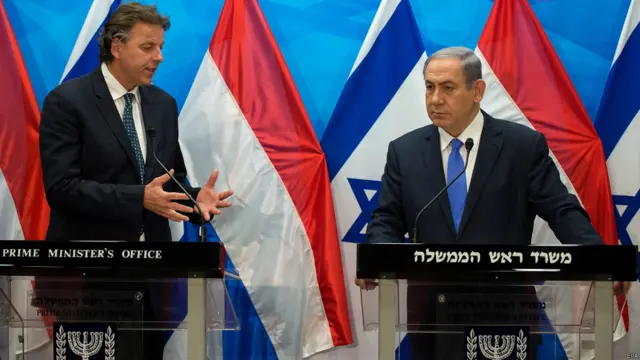 بنیامین نتانیاهو، نخست وزیر اسرائیل با همتای هلندی خود در یک نشست مطبوعاتی در بیت المقدس گفت که بر اساس گزارش های اولیه می توانیم نتیجه بگیریم که توافق با ایران یک اشتباه تاریخی است. 