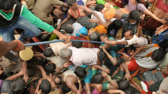 اب تک بھگدڑ کے سب سے زیادہ واقعات بھارت کے مذہبی تہواروں کے دوران پیش آئے ہیں