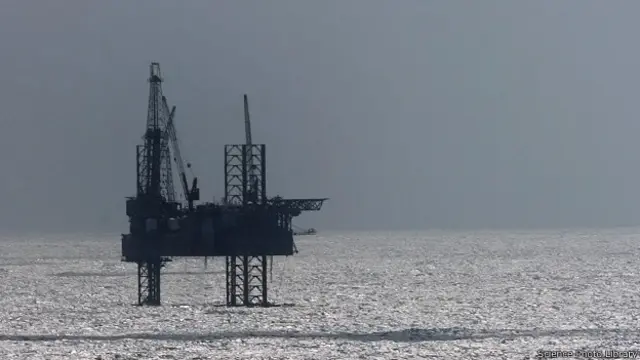 plataforma de Pemex en Golfo de México