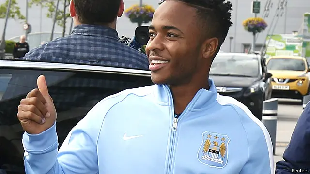 أصبح سترلينغ أغلى لاعب انجليزي في التاريخ