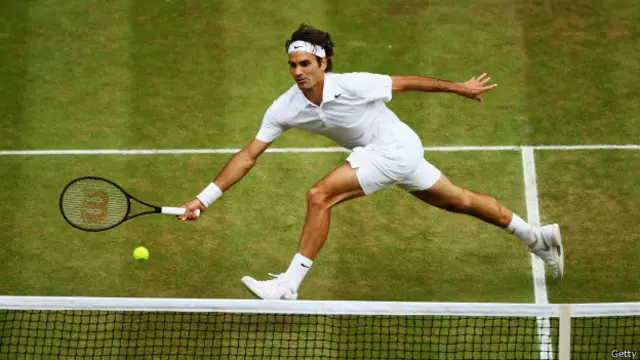 Federer en Wimbledon
