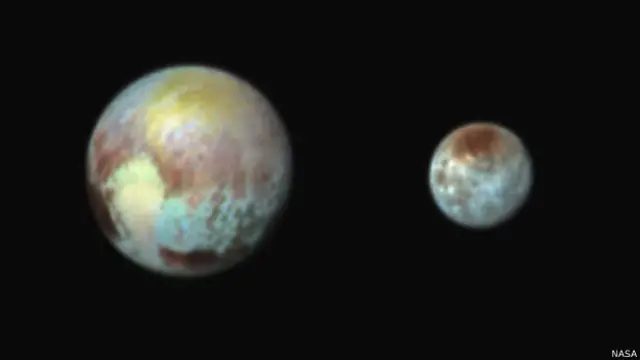 प्लूटो और शारोन.