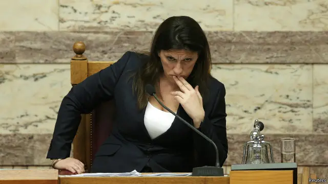 康斯坦托普洛斯在国会议事中