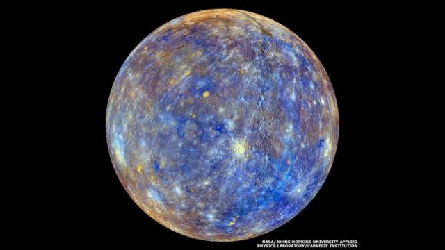 Mercury (NASA/Johns Hopkins University Applied Physics Laboratory/Carnegie Institution of Washington)