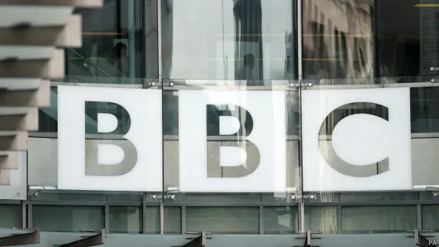 Вывеска Би-би-си