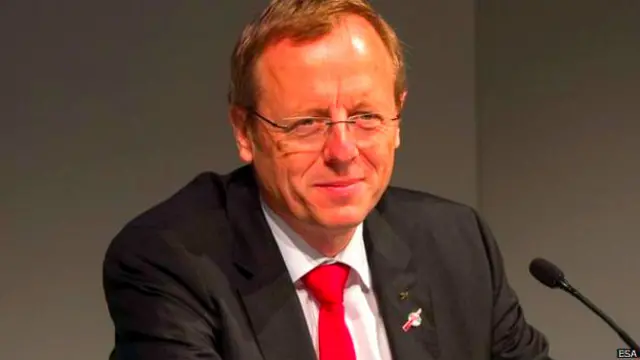 यूरोपीय स्पेस एजेंसी के अध्यक्ष