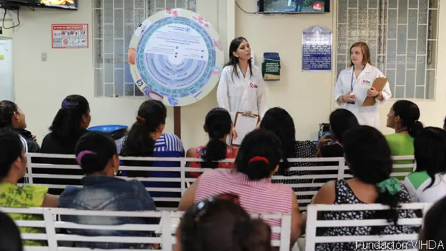 Clase en el hospital
