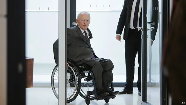Wolfgang Schaeuble, ministro de Finanzas