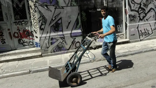 Kinh tế Hy Lạp đang gặp khó khăn