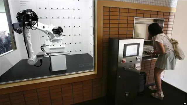  یہاں سب کام روبوٹس سرانجام دیتے ہیں