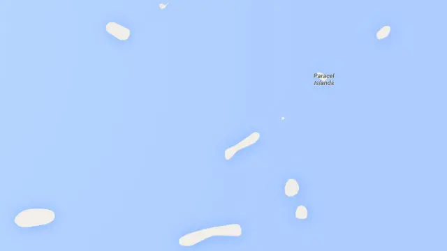 Nhập 'Sansha' trên thanh công cụ tìm kiếm của Google Maps sẽ không còn mang lại kết quả nào.