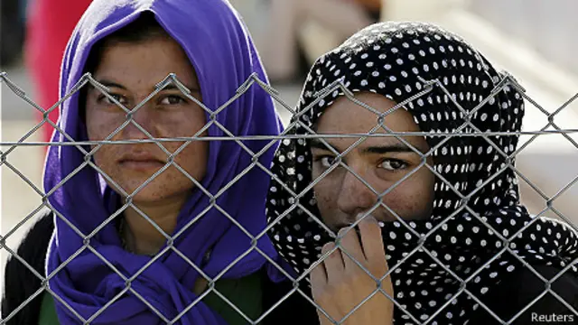 Refugiadas yazidíes