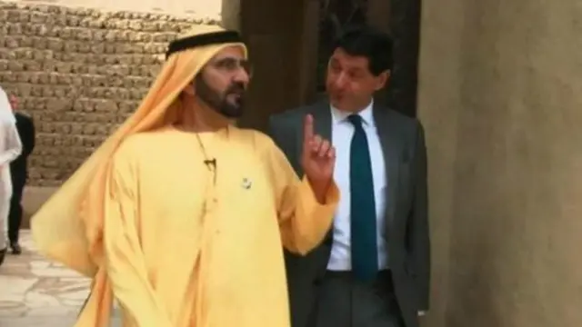 الشيخ محمد ين راشد، حاكم دبي، اعترف بوجود أخطاء في قضية الشاب الأمريكي في لقاء مع بي بي سي 