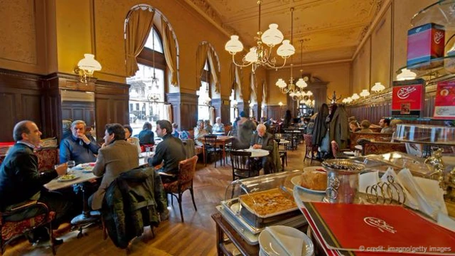 Cafe Sperl (Ảnh: Imagno/Getty Images)